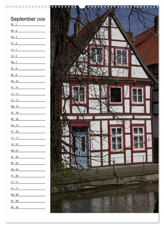 Produktbild: Streifz&uuml;ge durch Paderborn (Wandkalender 2026 DIN A2 hoch), CALVENDO Monatskalender