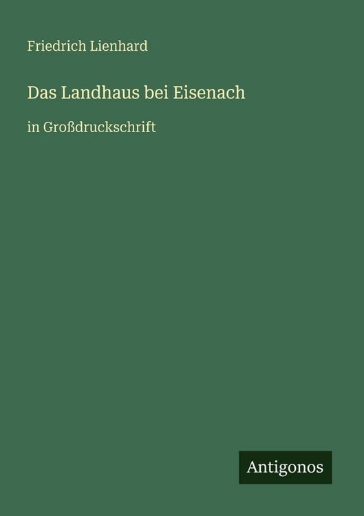 Produktbild: Das Landhaus bei Eisenach