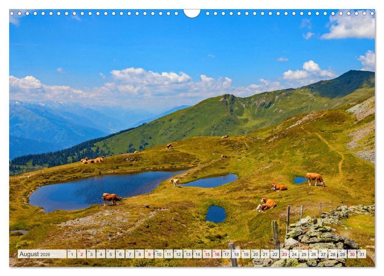 Produktbild: Sch&ouml;ne Gr&uuml;&szlig;e aus Uttendorf (Wandkalender 2026 DIN A3 quer), CALVENDO Monatskalender