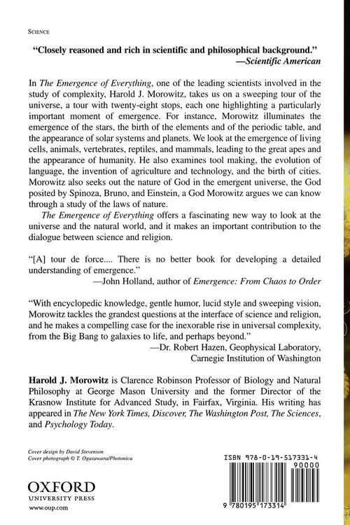 Produktbild: The Emergence of Everything
