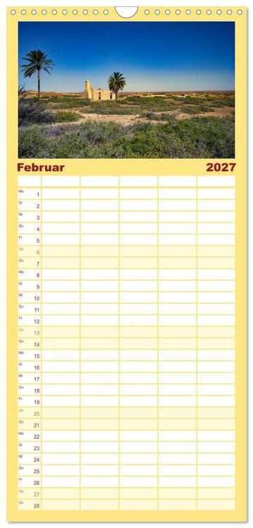 Produktbild: Familienplaner 2027 - Roadtrip durchs Outback &ndash; Australiens wilde Seele mit 5 Spalten (Wandkalender, 21 x 45 cm) CALVENDO