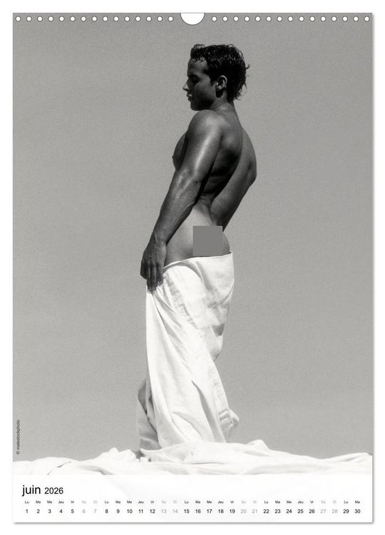 Produktbild: contrastes hommes (Calendrier mural 2026 DIN A3 horizontal), CALVENDO calendrier mensuel