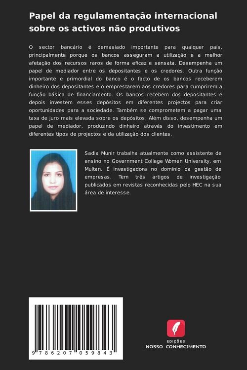Produktbild: Papel da regulamenta&ccedil;&atilde;o internacional sobre os activos n&atilde;o produtivos