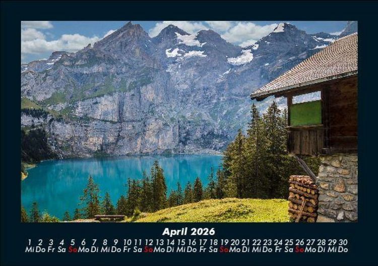 Produktbild: Die Seen der Erde 2026 Fotokalender DIN A5