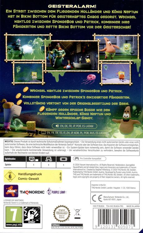 Produktbild: Spongebob Schwammkopf - Giganten der Gezeiten