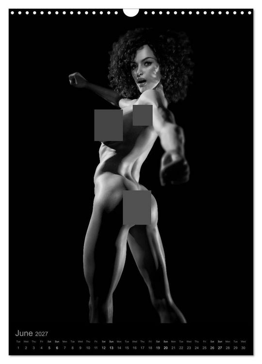 Produktbild: POWER NUDES (Wall Calendar 2027 DIN A3 portrait), CALVENDO 12 Month Wall Calendar