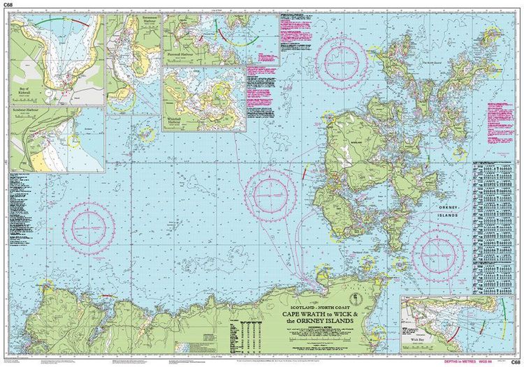Produktbild: C68 Cape Wrath to Wick and the Orkney Islands