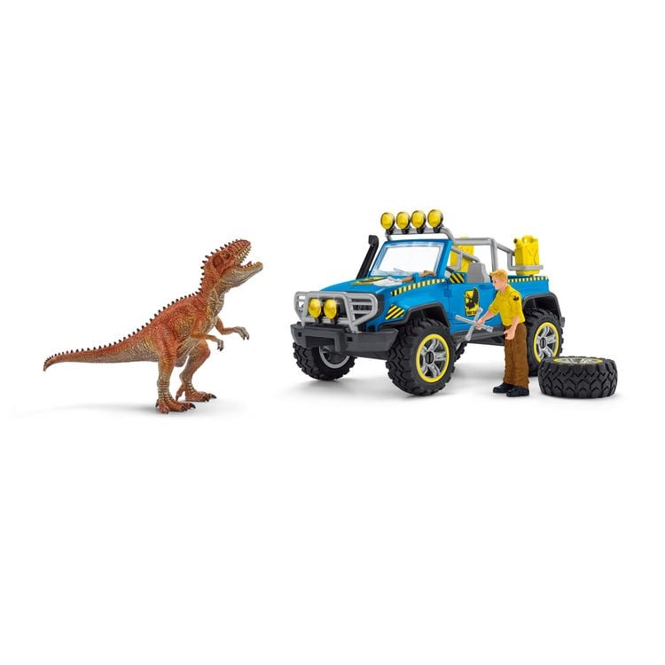 Produktbild: schleich&reg; Dinosaurs 41464 - Gel&auml;ndewagen mit Dino-Au&szlig;enposten