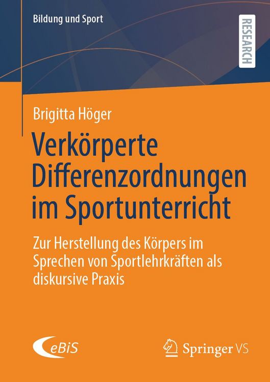 Produktbild: Verk&ouml;rperte Differenzordnungen im Sportunterricht