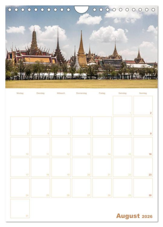 Produktbild: EXOTISCHES S&Uuml;DOSTASIEN - Planer 2026 (Wandkalender 2026 DIN A4 hoch), CALVENDO Monatskalender