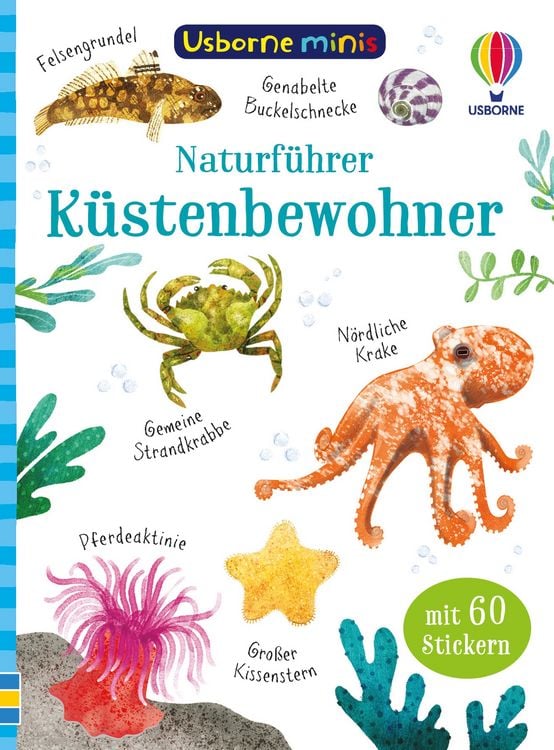 Produktbild: Usborne Minis Naturf&uuml;hrer: K&uuml;stenbewohner