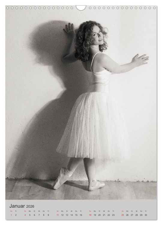 Produktbild: Ballerina (Wandkalender 2026 DIN A3 hoch), CALVENDO Monatskalender