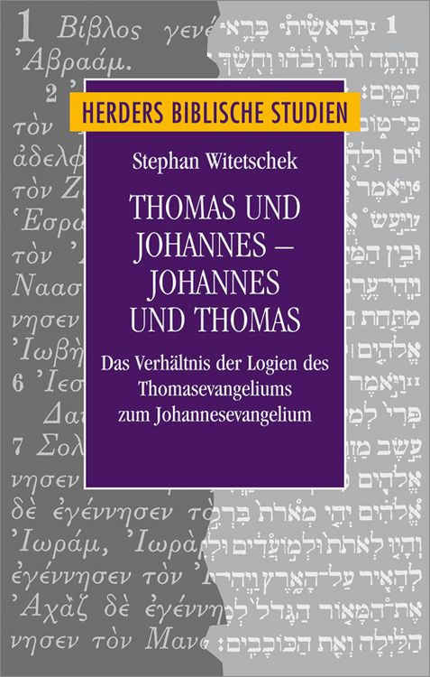 Produktbild: Thomas und Johannes - Johannes und Thomas