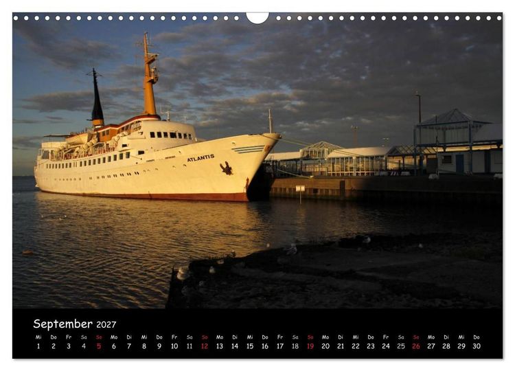 Produktbild: An der Nordseek&uuml;ste... (Wandkalender 2027 DIN A3 quer), CALVENDO Monatskalender