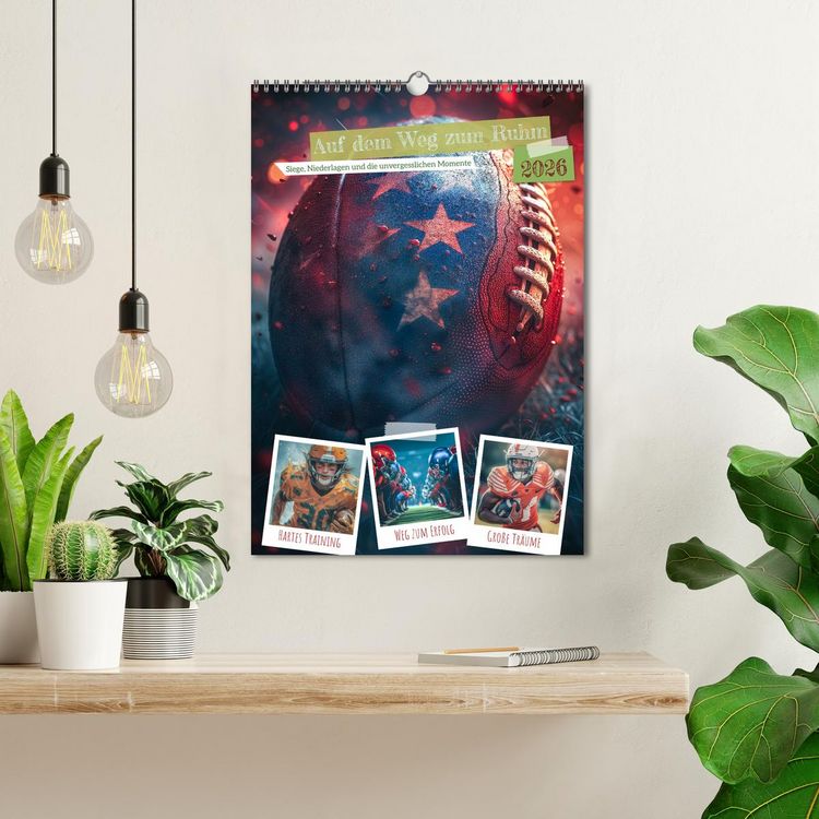 Produktbild: Auf dem Weg zum Ruhm (Wandkalender 2026 DIN A3 hoch), CALVENDO Monatskalender