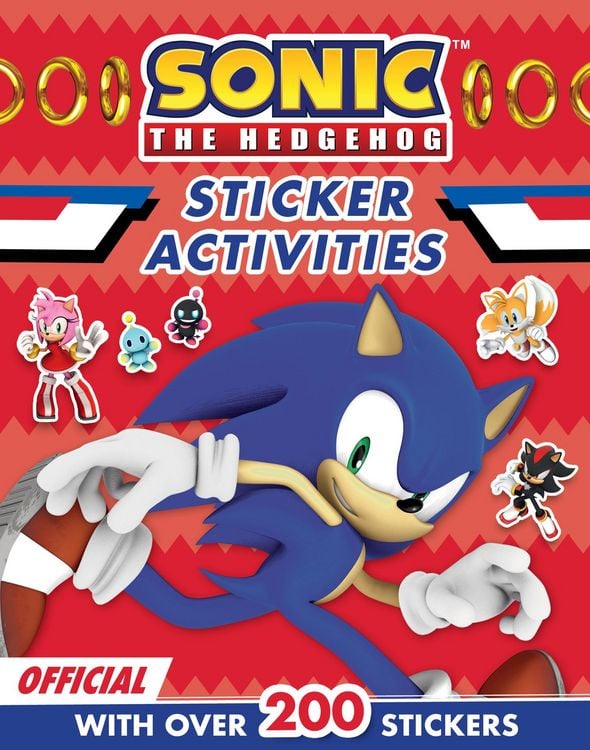 Produktbild: SONIC HEDGEHOG STICKER PB