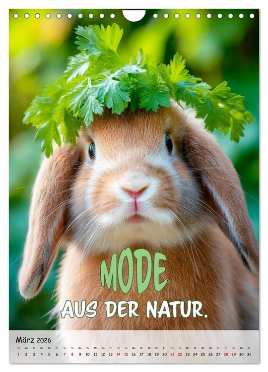 Produktbild: Tierisch erwischt (Wandkalender 2026 DIN A4 hoch), CALVENDO Monatskalender