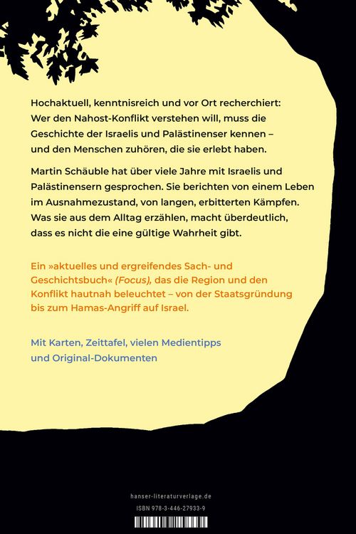 Produktbild: Die Geschichte der Israelis und Pal&auml;stinenser