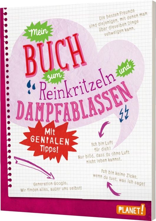 Produktbild: Mein Buch zum Reinkritzeln und Dampfablassen - mit genialen Tipps