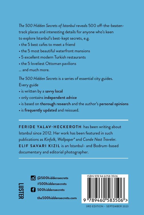 The 500 hidden secrets of Istanbul