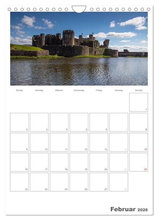 Produktbild: Eine Reise durch Wales (Wandkalender 2026 DIN A4 hoch), CALVENDO Monatskalender
