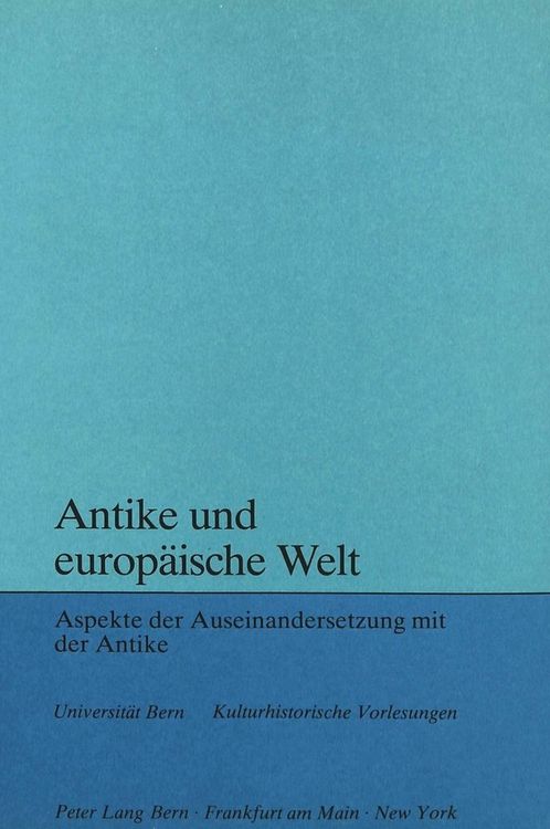 Produktbild: Antike und europ&auml;ische Welt