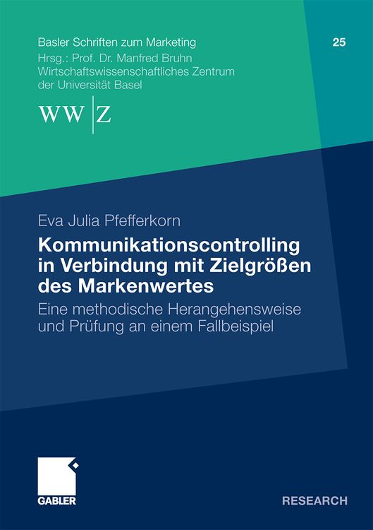 Produktbild: Kommunikationscontrolling in Verbindung mit Zielgr&ouml;&szlig;en des Markenwertes