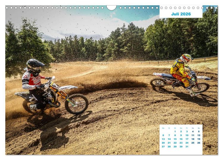 Produktbild: two stroke (Wandkalender 2026 DIN A3 quer), CALVENDO Monatskalender