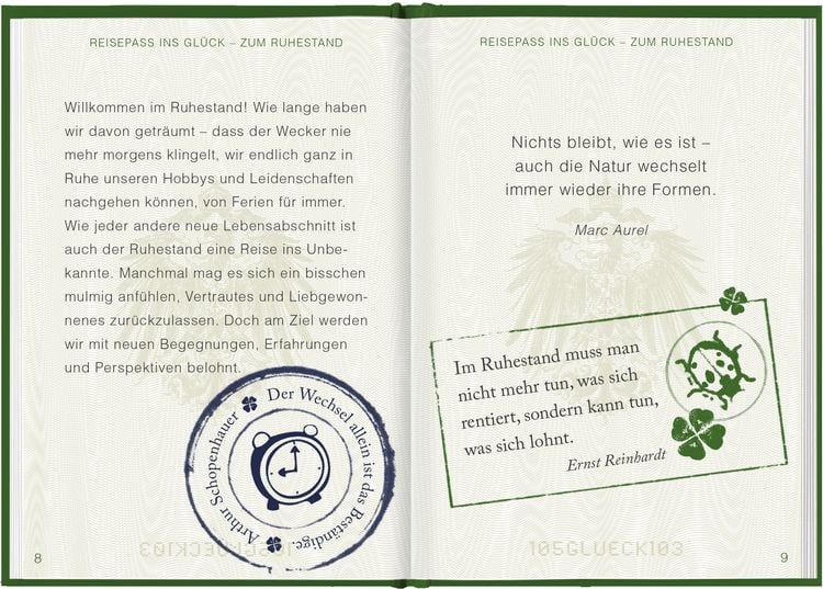 Produktbild: Reisepass ins Gl&uuml;ck