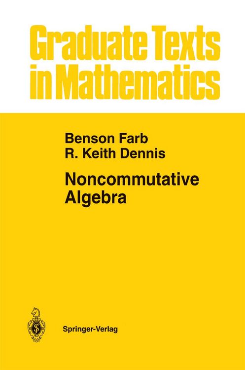 Produktbild: Noncommutative Algebra