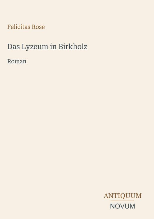 Produktbild: Das Lyzeum in Birkholz