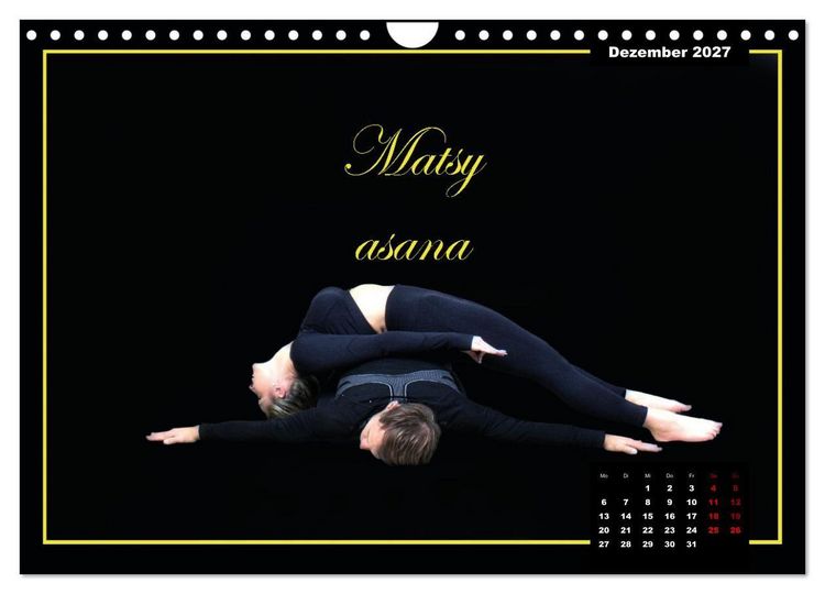 Produktbild: Yoga - Asana (Wandkalender 2027 DIN A4 quer), CALVENDO Monatskalender