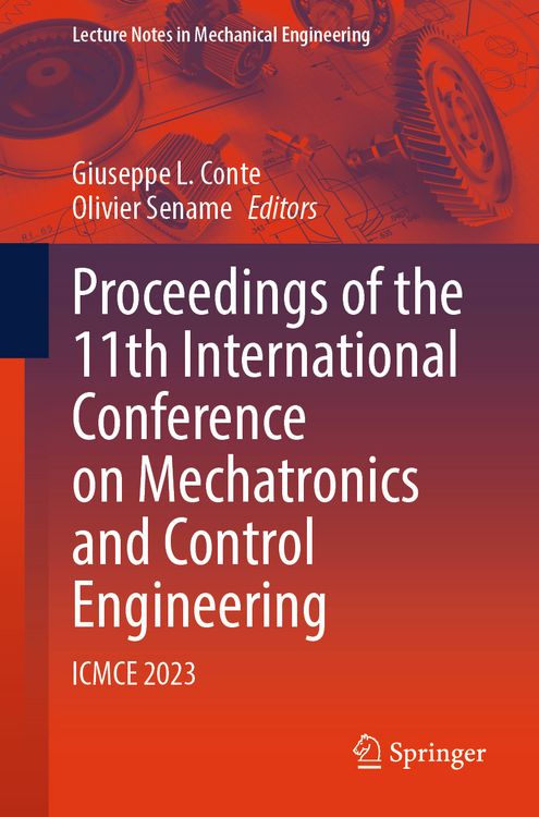 Produktbild: Proceedings of the 11th International Conference on Mechatronics and Control Engineering