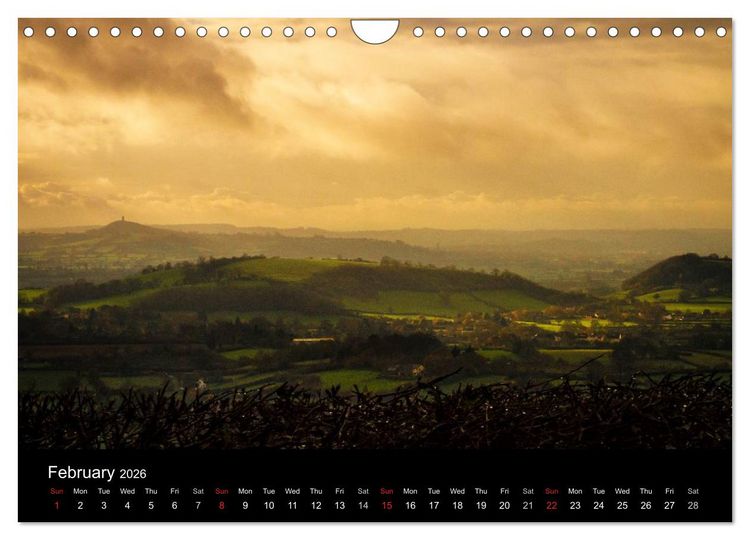 Produktbild: Glastonbury Tor (Wall Calendar 2026 DIN A4 landscape), CALVENDO 12 Month Wall Calendar
