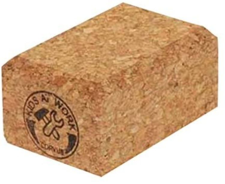 Produktbild: Corvus A600128 - Mini Schleifklotz aus Kork, 5er Set inkl. 10 x Schleifpapier