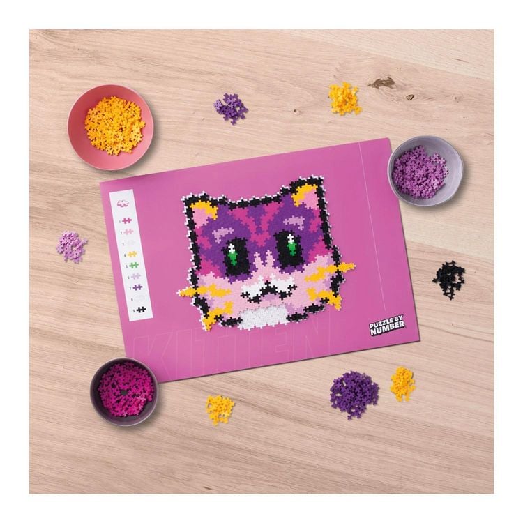 Produktbild: 500 Kreativ Bausteine Puzzle Katze