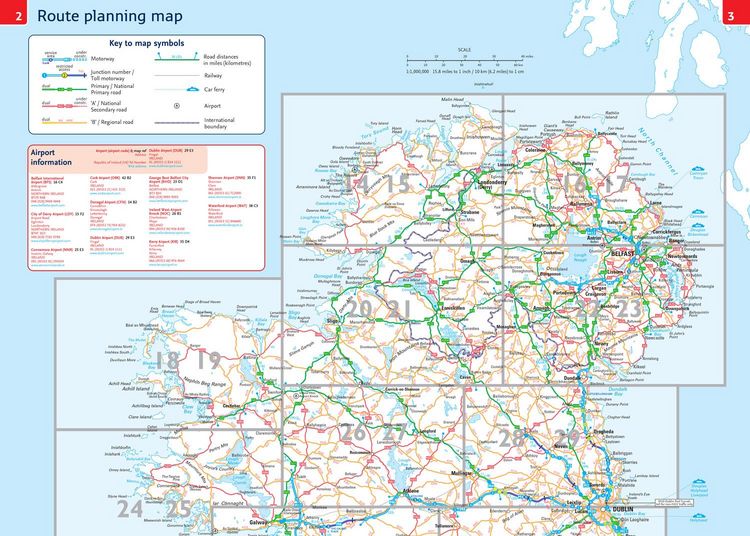 Produktbild: Road Atlas Ireland