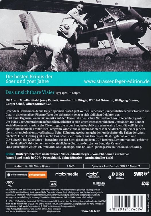 Produktbild: Stra&szlig;enfeger 12 - Das unsichtbare Visier/Folge 01-08 [4 DVDs]