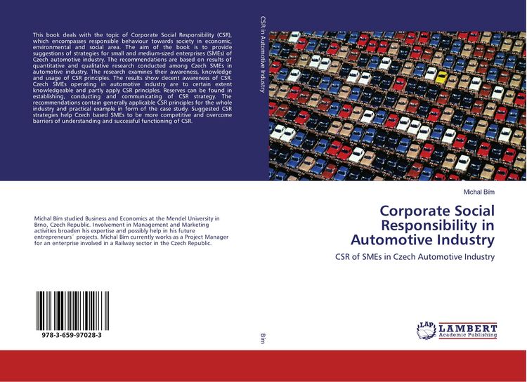 Produktbild: Corporate Social Responsibility in Automotive Industry