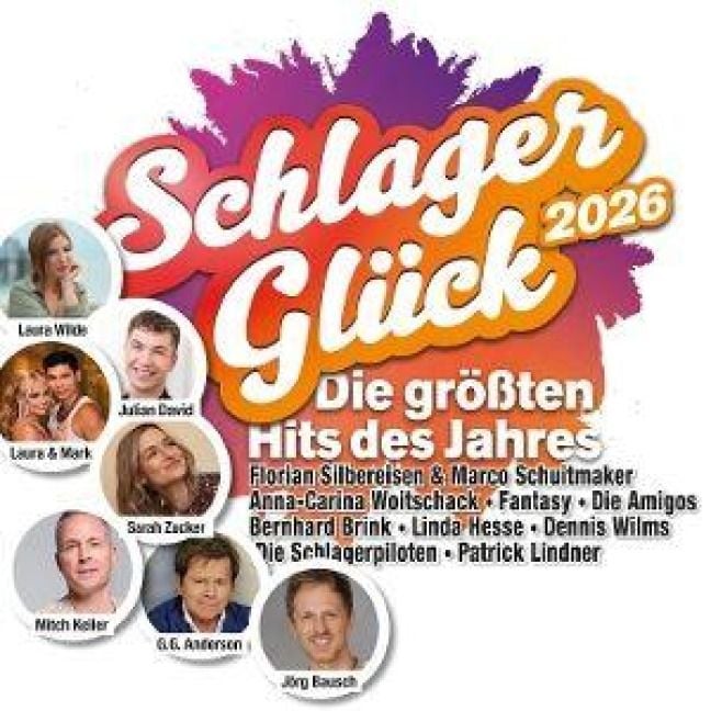 Produktbild: Schlager Gl&uuml;ck 2026-Die Hits Des Jahres (2CD)