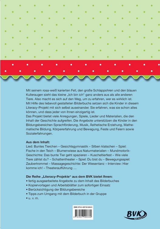 Produktbild: Literacy-Projekt zum Bilderbuch Das kleine Ich bin ich