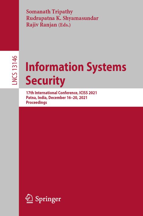 Produktbild: Information Systems Security