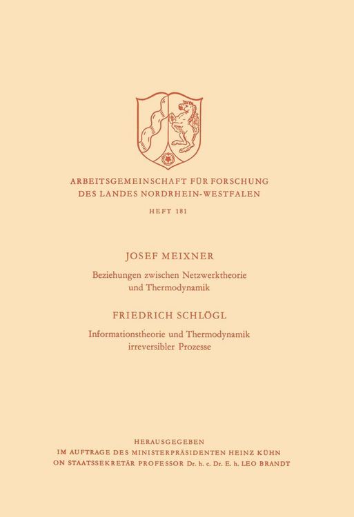 Produktbild: Beziehungen zwischen Netzwerktheorie und Thermodynamik / Informationstheorie und Thermodynamik irreversibler Prozesse