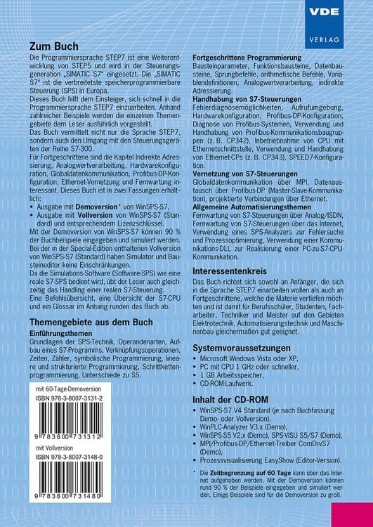 Produktbild: STEP 7-Crashkurs Extended Edition