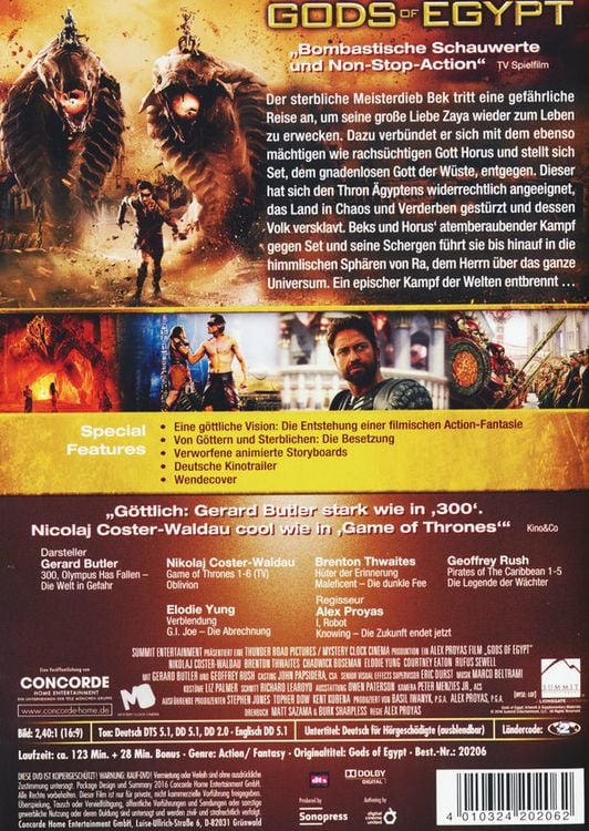 Produktbild: Gods Of Egypt