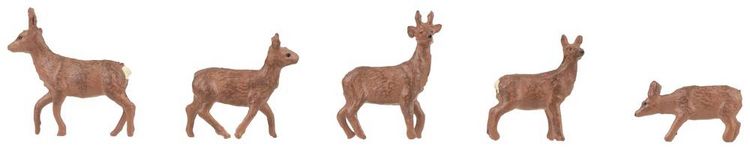 Produktbild: Faller H0 Rehe Bemalt, Stehend