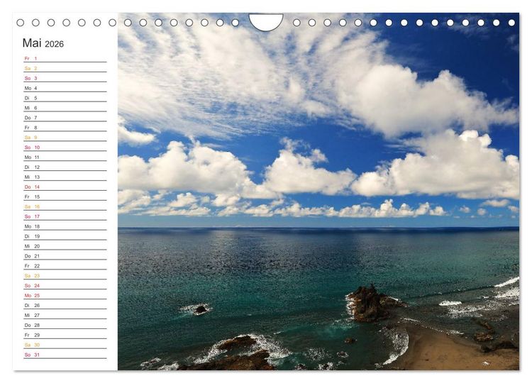 Produktbild: Der Norden von Teneriffa (Wandkalender 2026 DIN A4 quer), CALVENDO Monatskalender