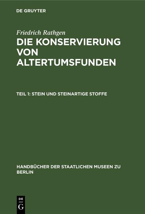 Produktbild: Stein und Steinartige Stoffe