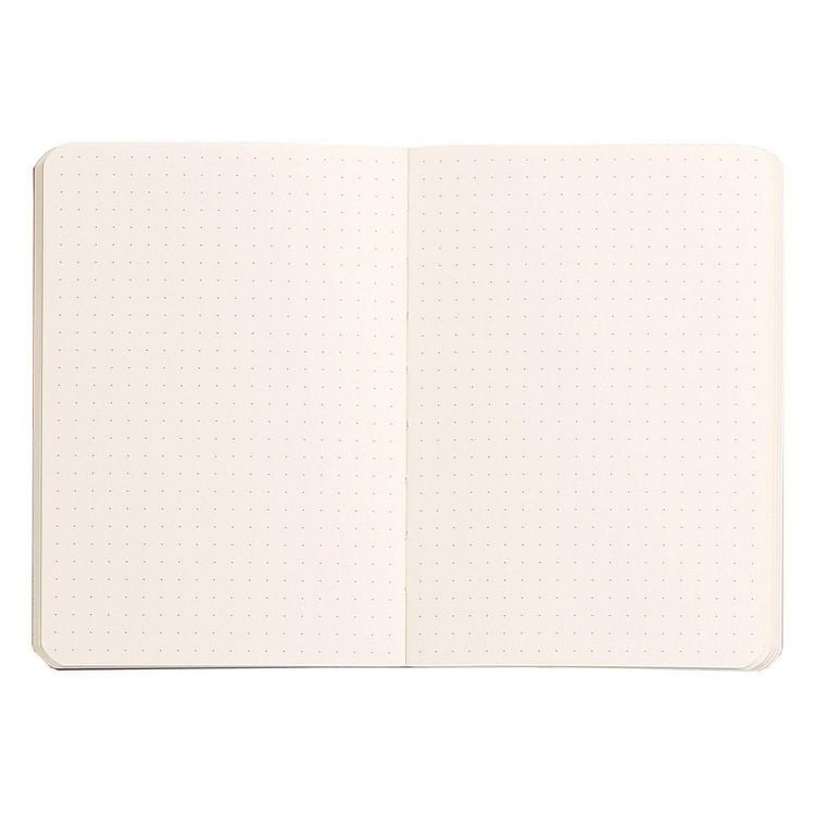 Produktbild: Rhodiarama Notizbuch Softcover A6 72 Blatt Dot-Lineatur saphirblau 90g, mit Gummizugverschluss