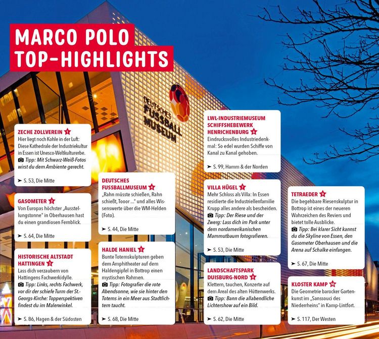 Produktbild: MARCO POLO Reisef&uuml;hrer Ruhrgebiet